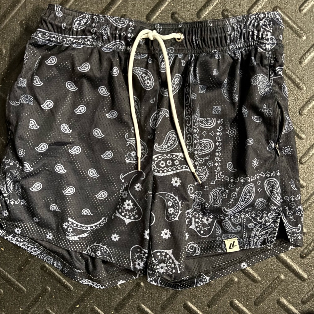 Lumber Legs Printed Mesh Shorts 4 inch inseam